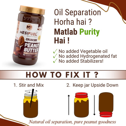 Mesifuel Chocolate Crunchy Peanut Butter 1 kg