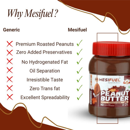 Mesifuel Chocolate Crunchy Peanut Butter 250g