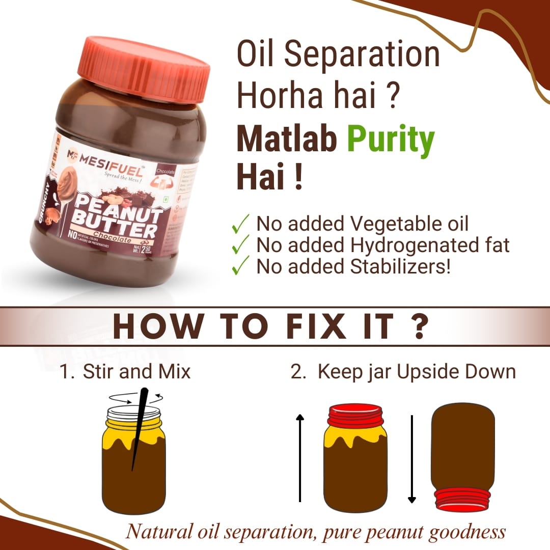 Mesifuel Chocolate Crunchy Peanut Butter 250g